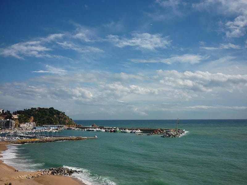 De vissershaven en jachthaven van Blanes
