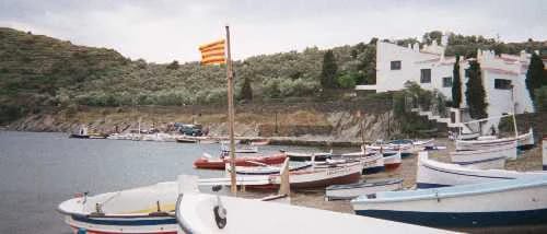 Portlligat, het dorpje naast Cadaqués waar Salvador Dalí woonde