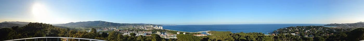 Platja Gran, het hoofdstrand van Platja d'Aro