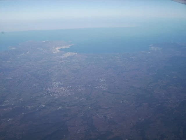 Kustlijn richting Cap de Creus vanuit Roses