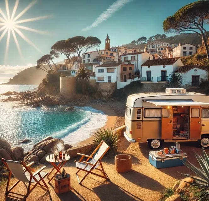 Overwinteren met Caravan in Spanje Costa Brava